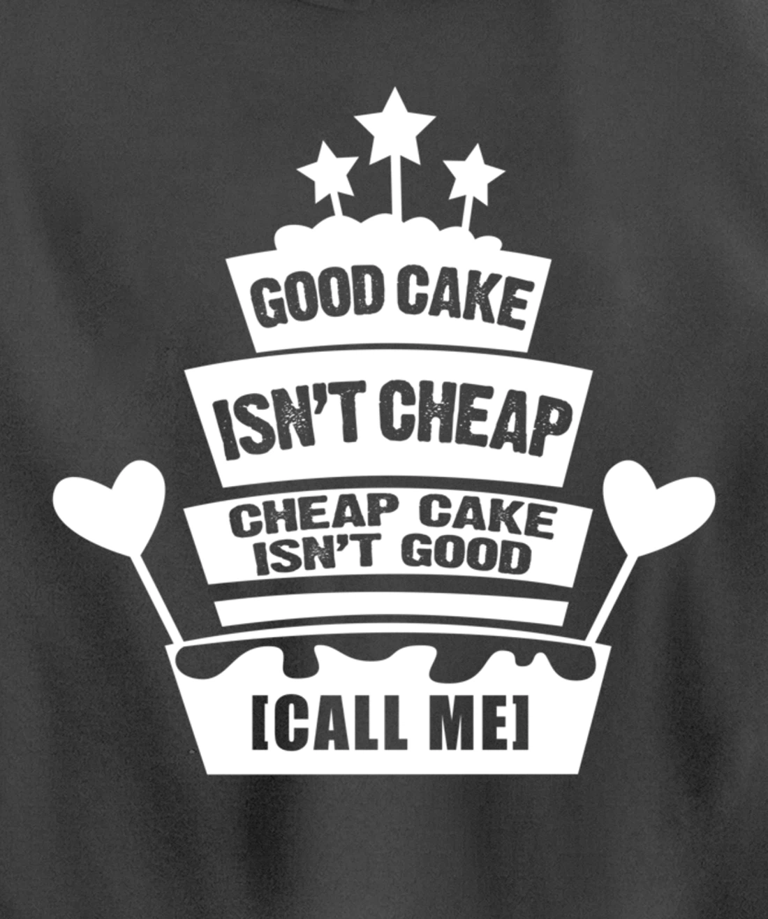 Baking Quote For Cake Lover Decorator Baker Pastry Chef Pullover Hoodie
