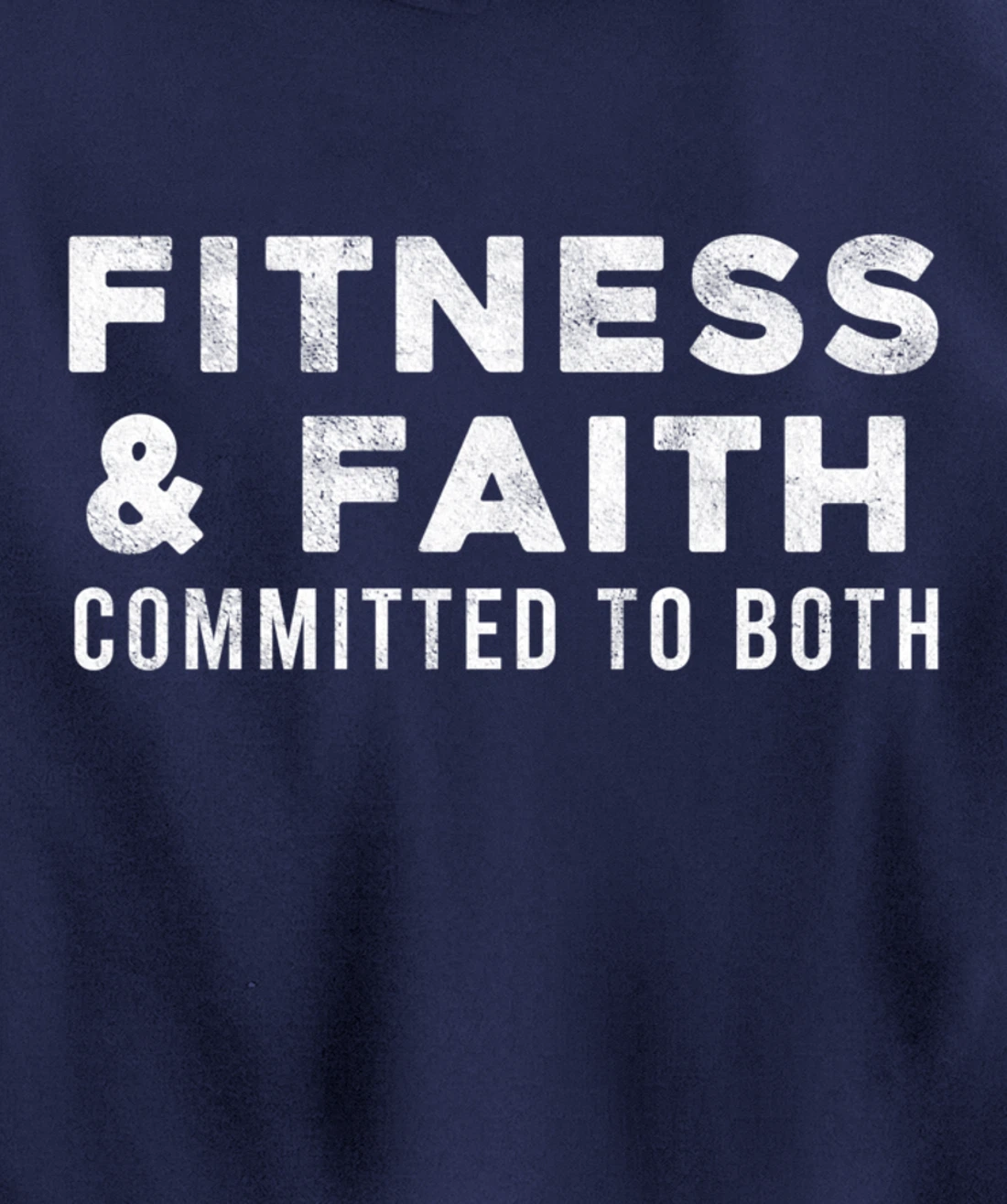 Fitness Training Christian Faith Personal Trainer Gym Addict Pullover Hoodie