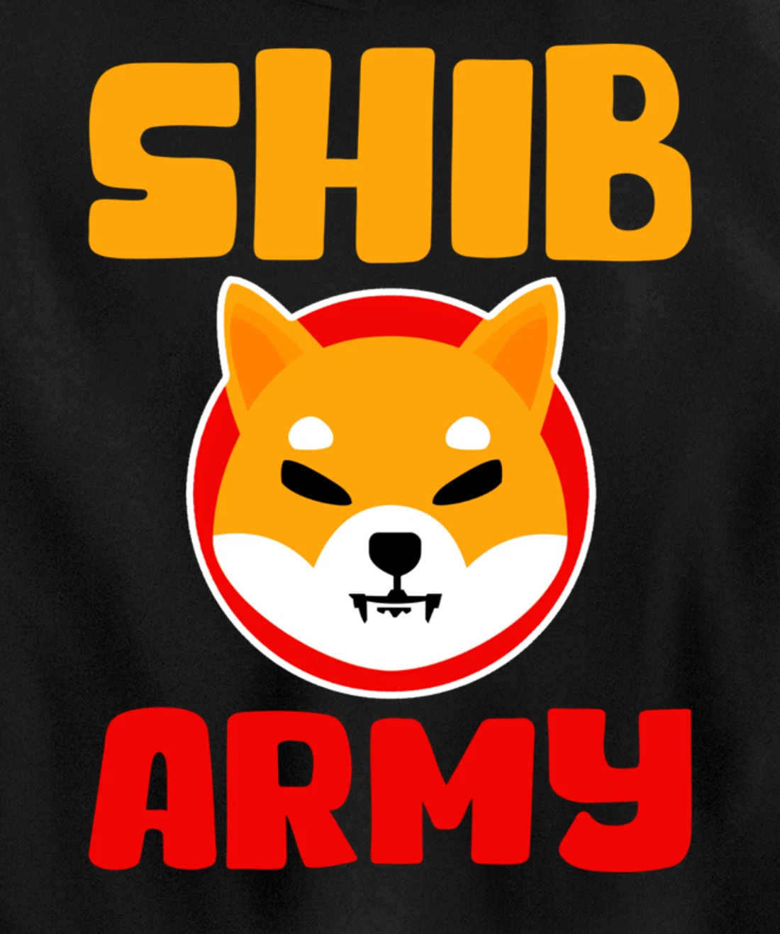 Shib Army to the moon cryptocurrency buy the dip $shib Pullover Hoodie