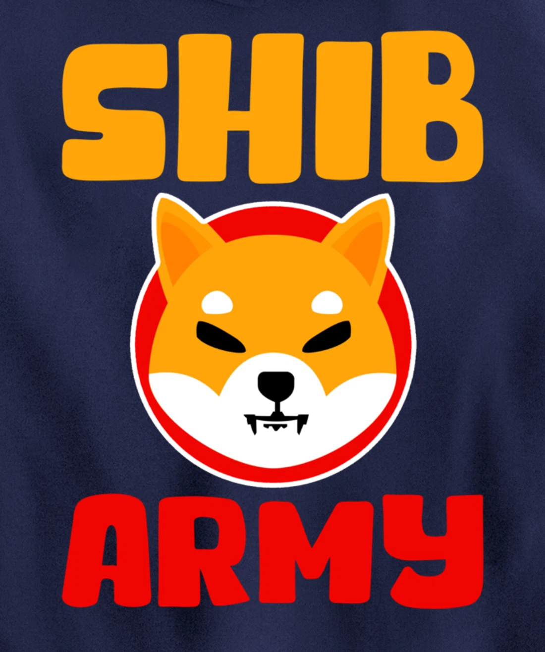 Shib Army to the moon cryptocurrency buy the dip $shib Pullover Hoodie