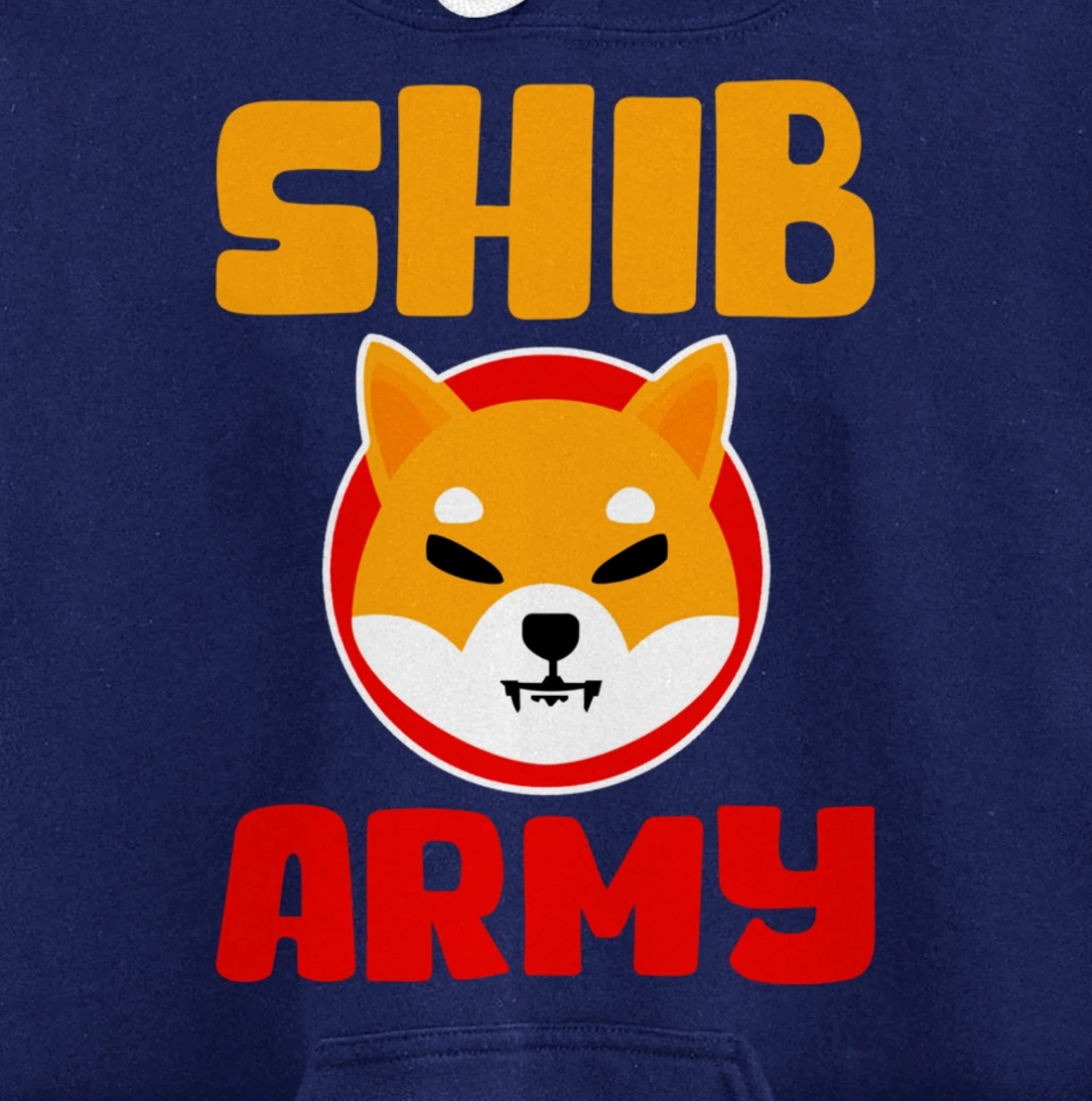 Shib Army to the moon cryptocurrency buy the dip $shib Pullover Hoodie