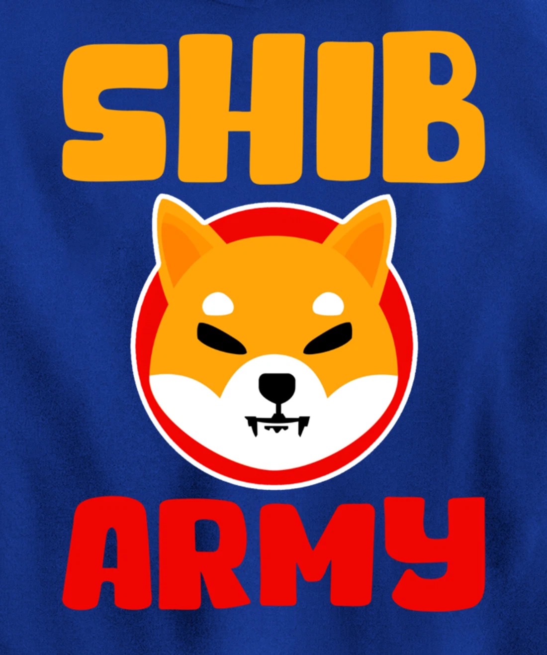 Shib Army to the moon cryptocurrency buy the dip $shib Pullover Hoodie
