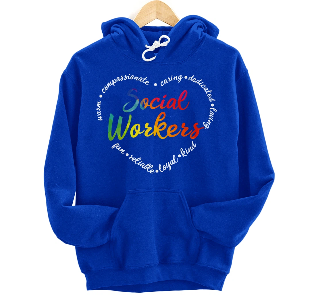 Social Worker Social Work Caseworker Public Servant Themed Pullover Hoodie