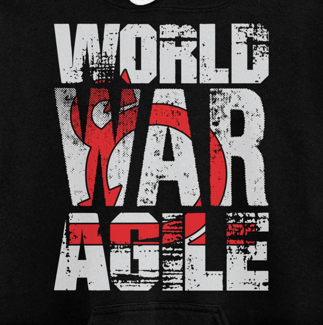 Agile Battle War Scrum Project Management Funny PM Coach Pullover Hoodie