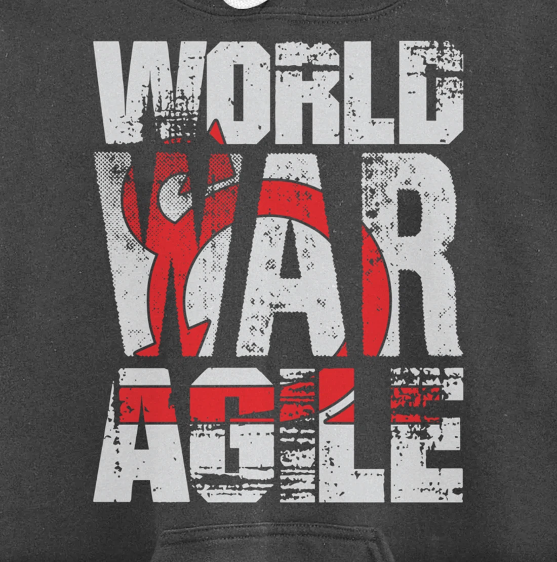 Agile Battle War Scrum Project Management Funny PM Coach Pullover Hoodie