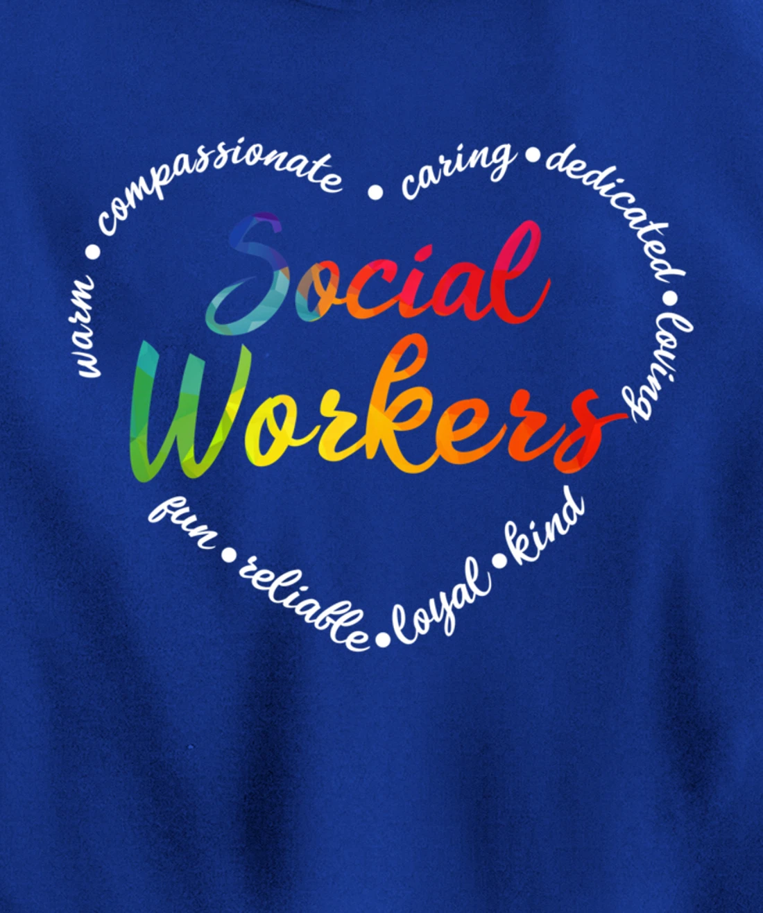 Social Worker Social Work Caseworker Public Servant Themed Pullover Hoodie