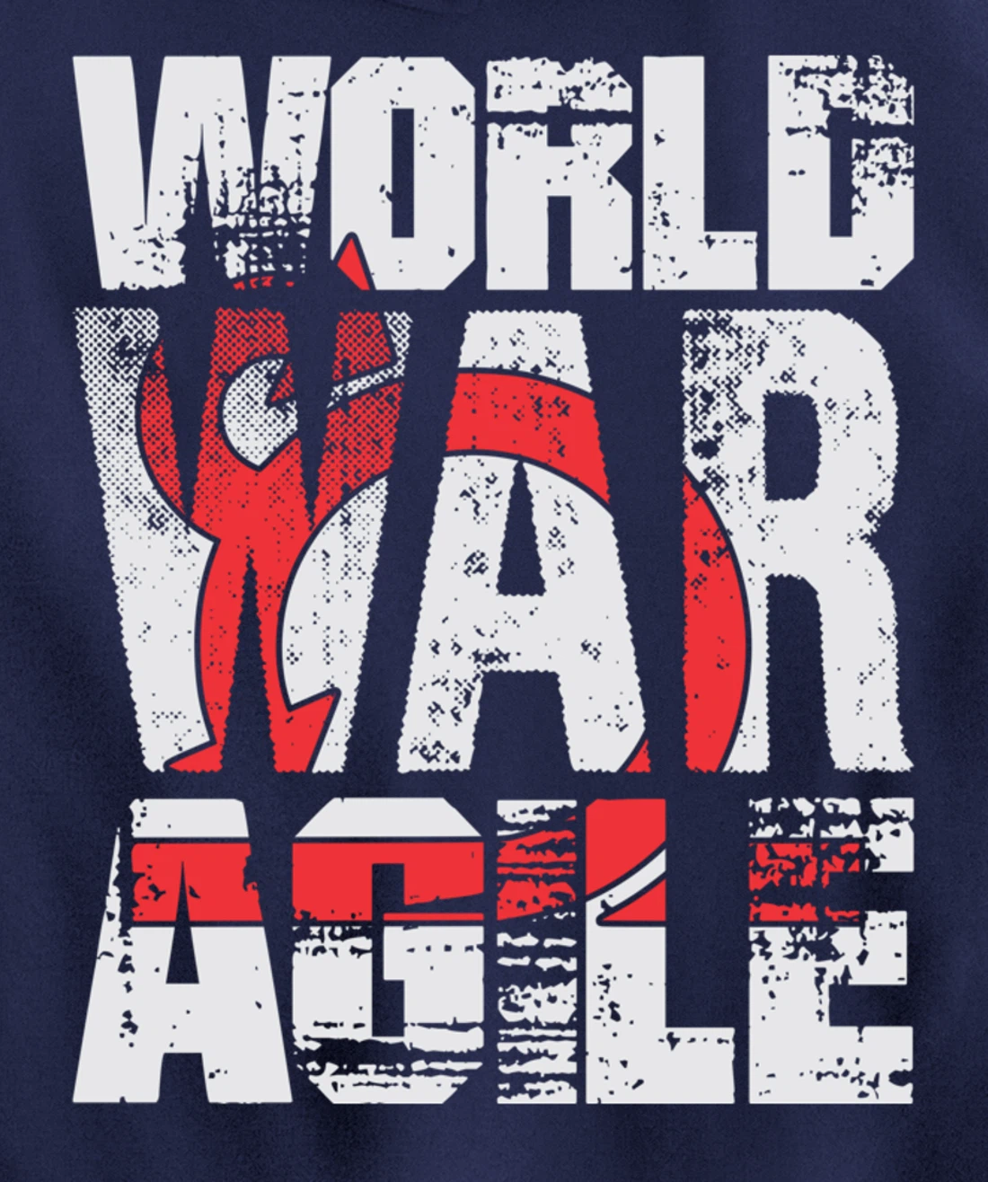 Agile Battle War Scrum Project Management Funny PM Coach Pullover Hoodie