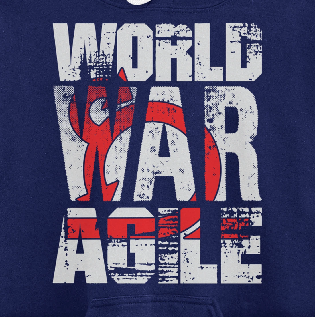 Agile Battle War Scrum Project Management Funny PM Coach Pullover Hoodie