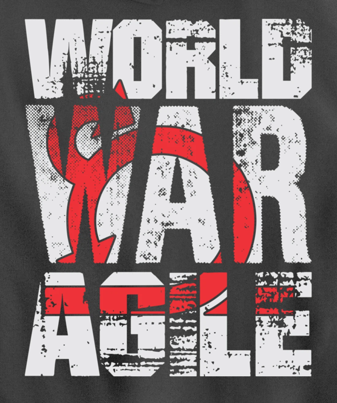 Agile Battle War Scrum Project Management Funny PM Coach Pullover Hoodie