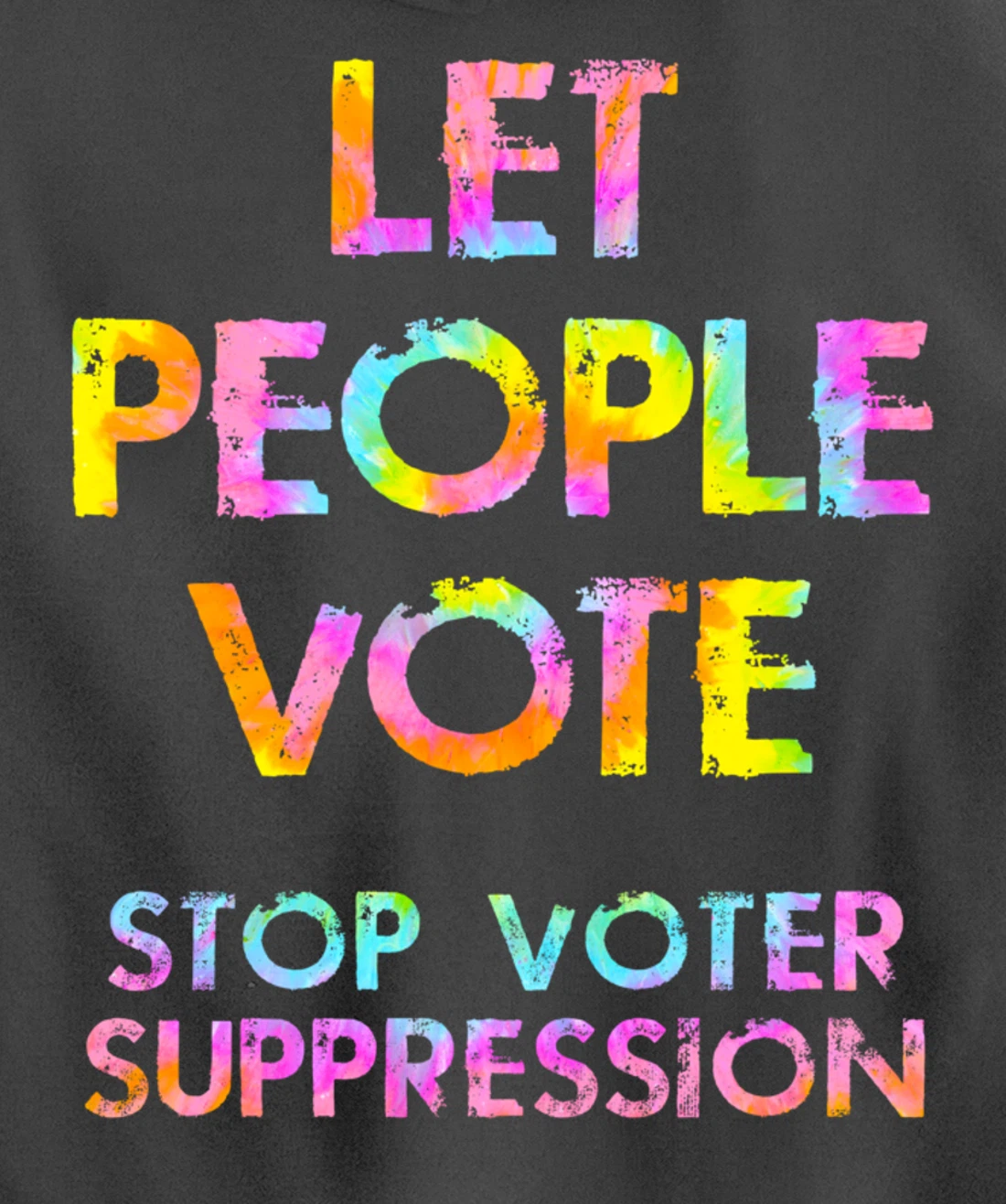 Stop, end voter suppression. Right to vote. Voting rights Pullover Hoodie