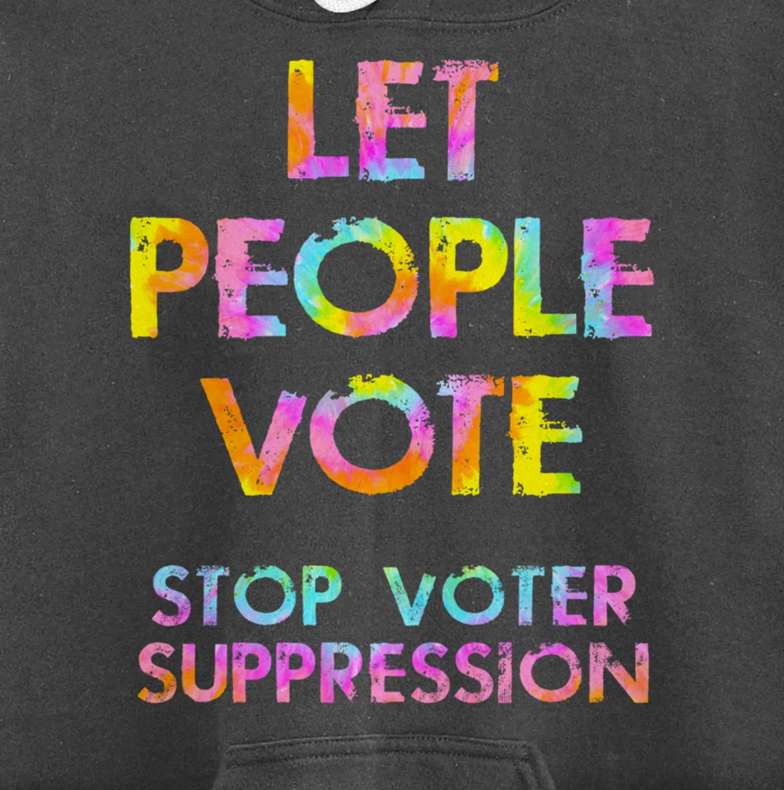Stop, end voter suppression. Right to vote. Voting rights Pullover Hoodie