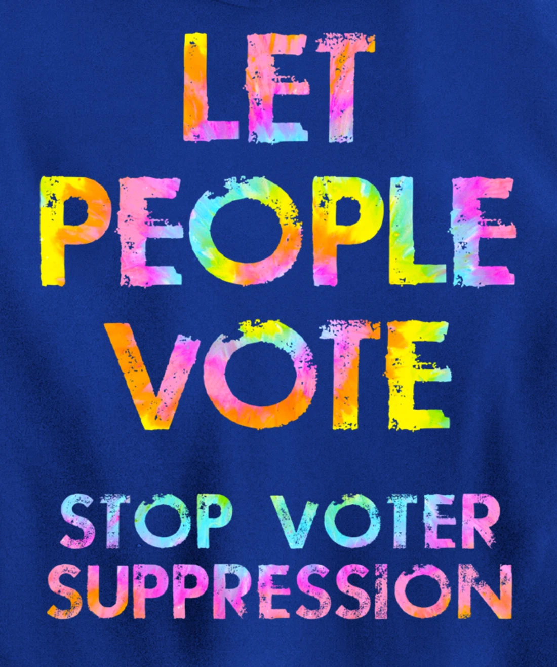 Stop, end voter suppression. Right to vote. Voting rights Pullover Hoodie