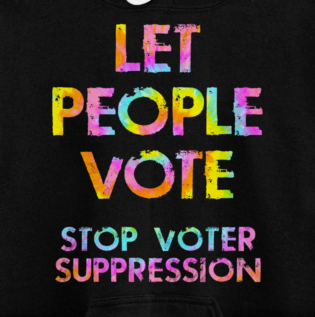 Stop, end voter suppression. Right to vote. Voting rights Pullover Hoodie