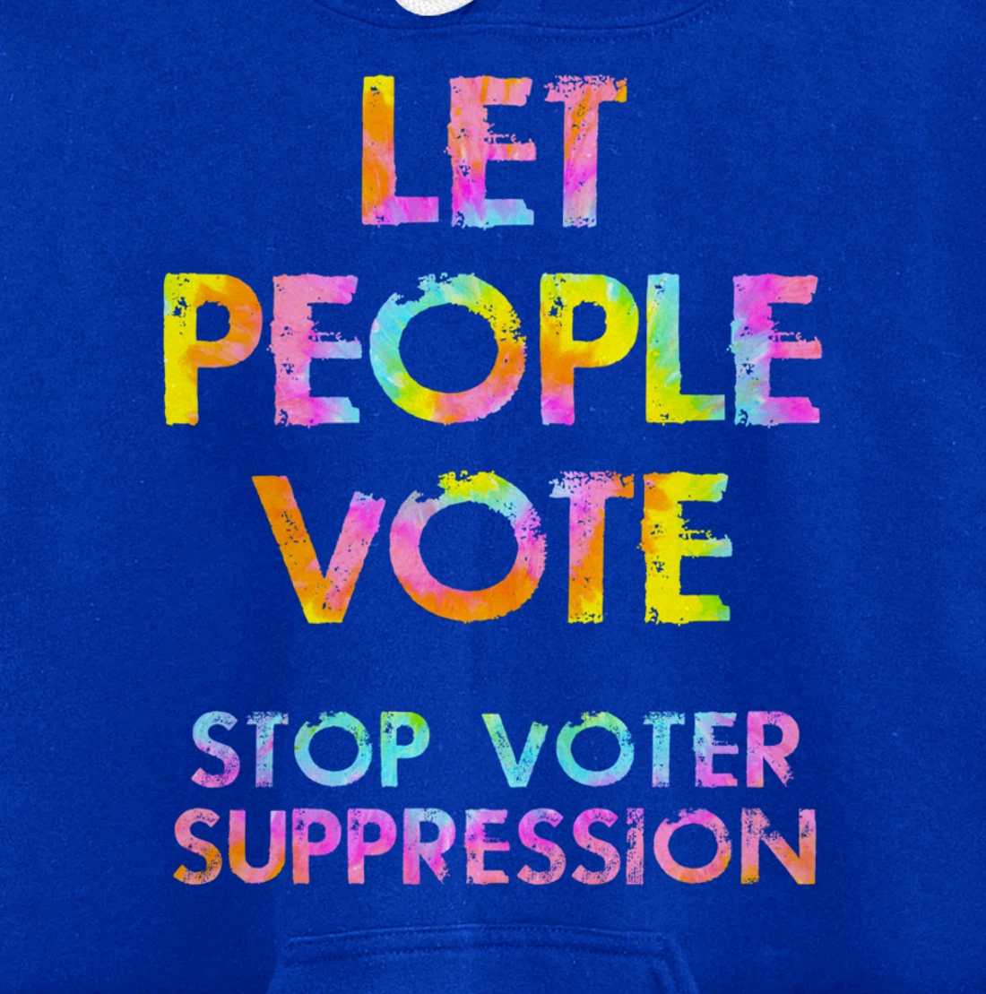 Stop, end voter suppression. Right to vote. Voting rights Pullover Hoodie