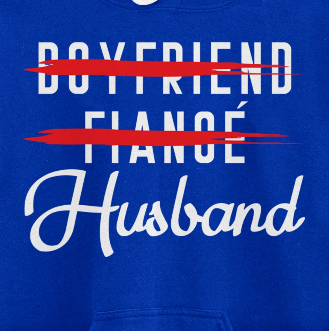 Funny Boyfriend Fiance Husband Groom Wedding Themed Pullover Hoodie