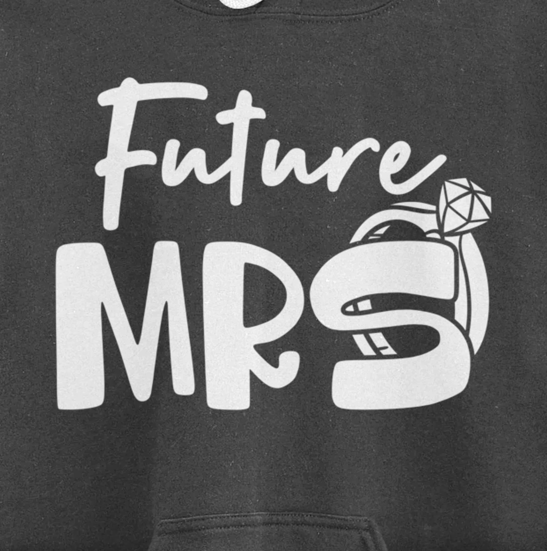 Future Mrs Engagement Party Wedding Themed Soon to be Bride Pullover Hoodie