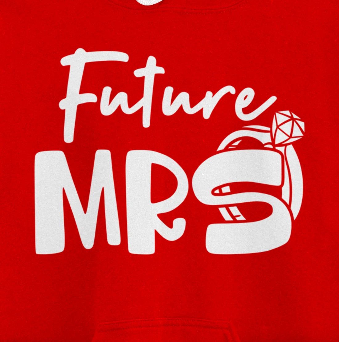 Future Mrs Engagement Party Wedding Themed Soon to be Bride Pullover Hoodie