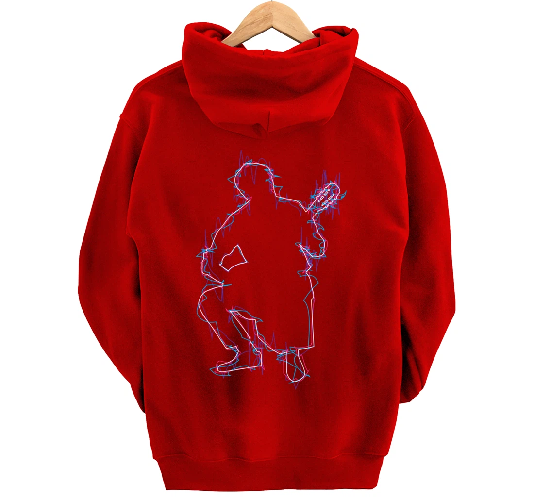 Awesome Guitarist Acoustic Guitar Player Music Lover Pullover Hoodie