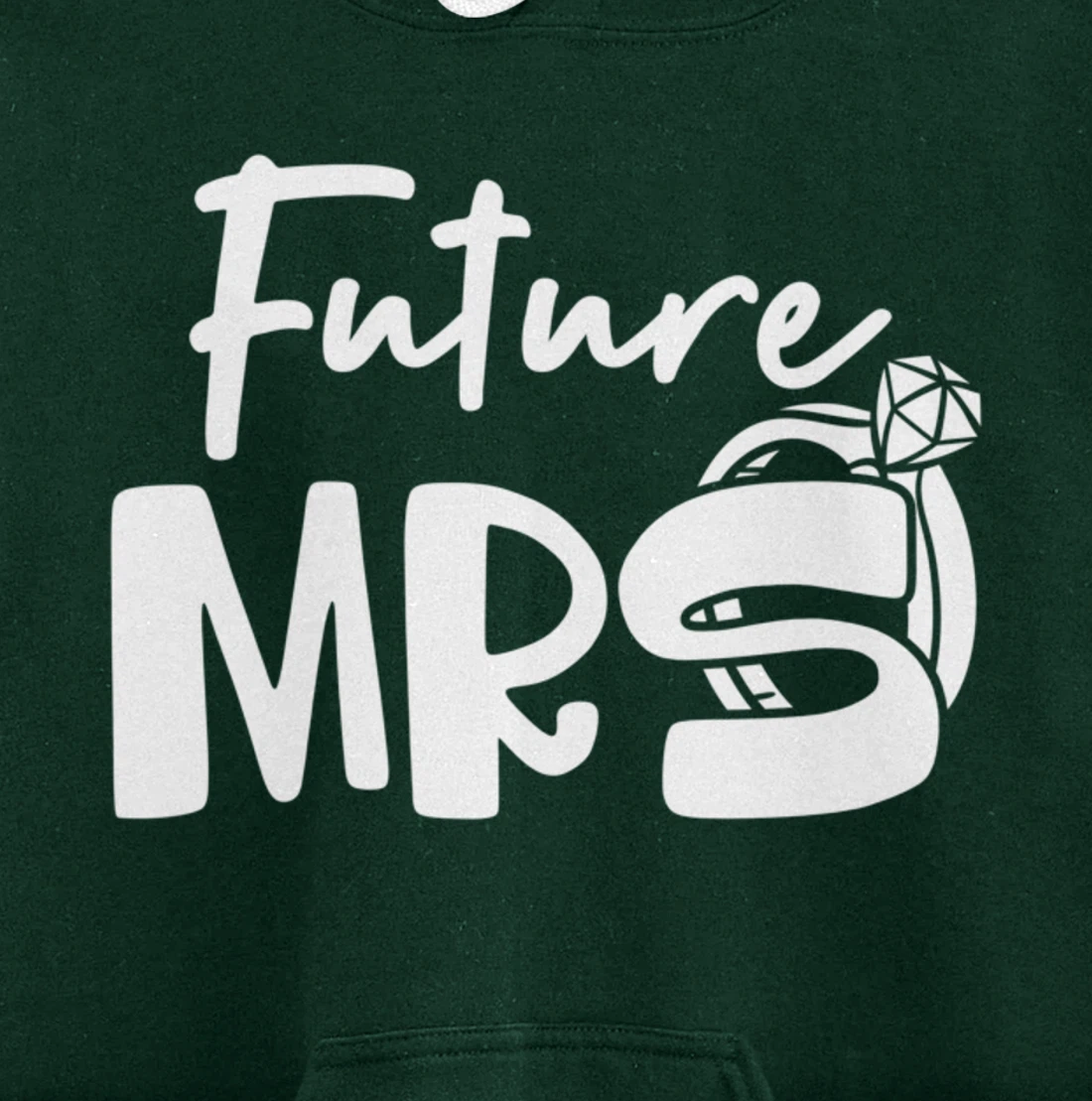 Future Mrs Engagement Party Wedding Themed Soon to be Bride Pullover Hoodie