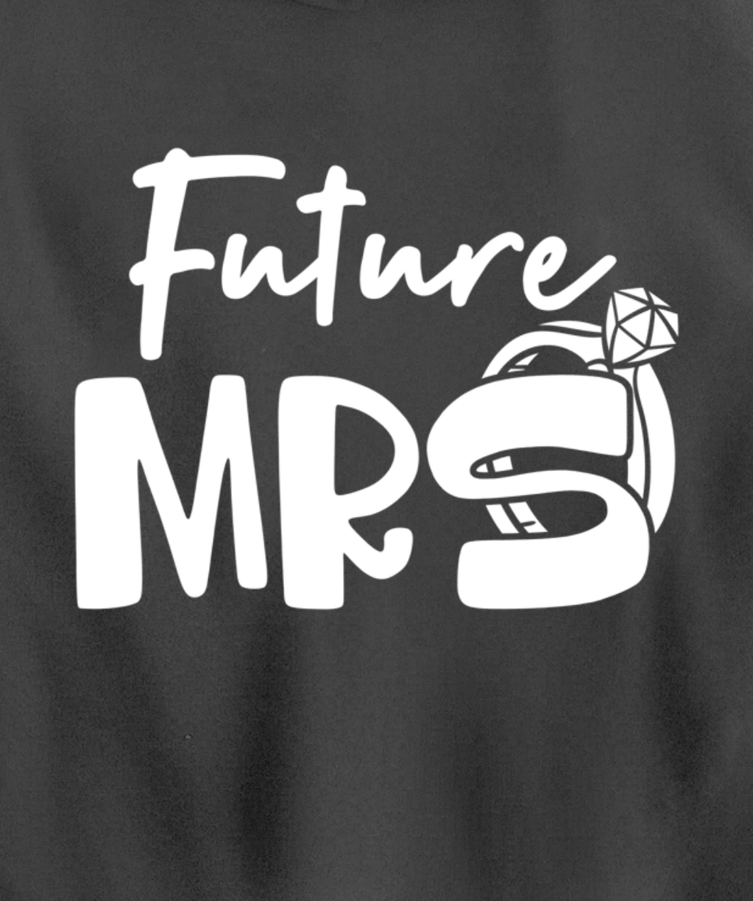 Future Mrs Engagement Party Wedding Themed Soon to be Bride Pullover Hoodie