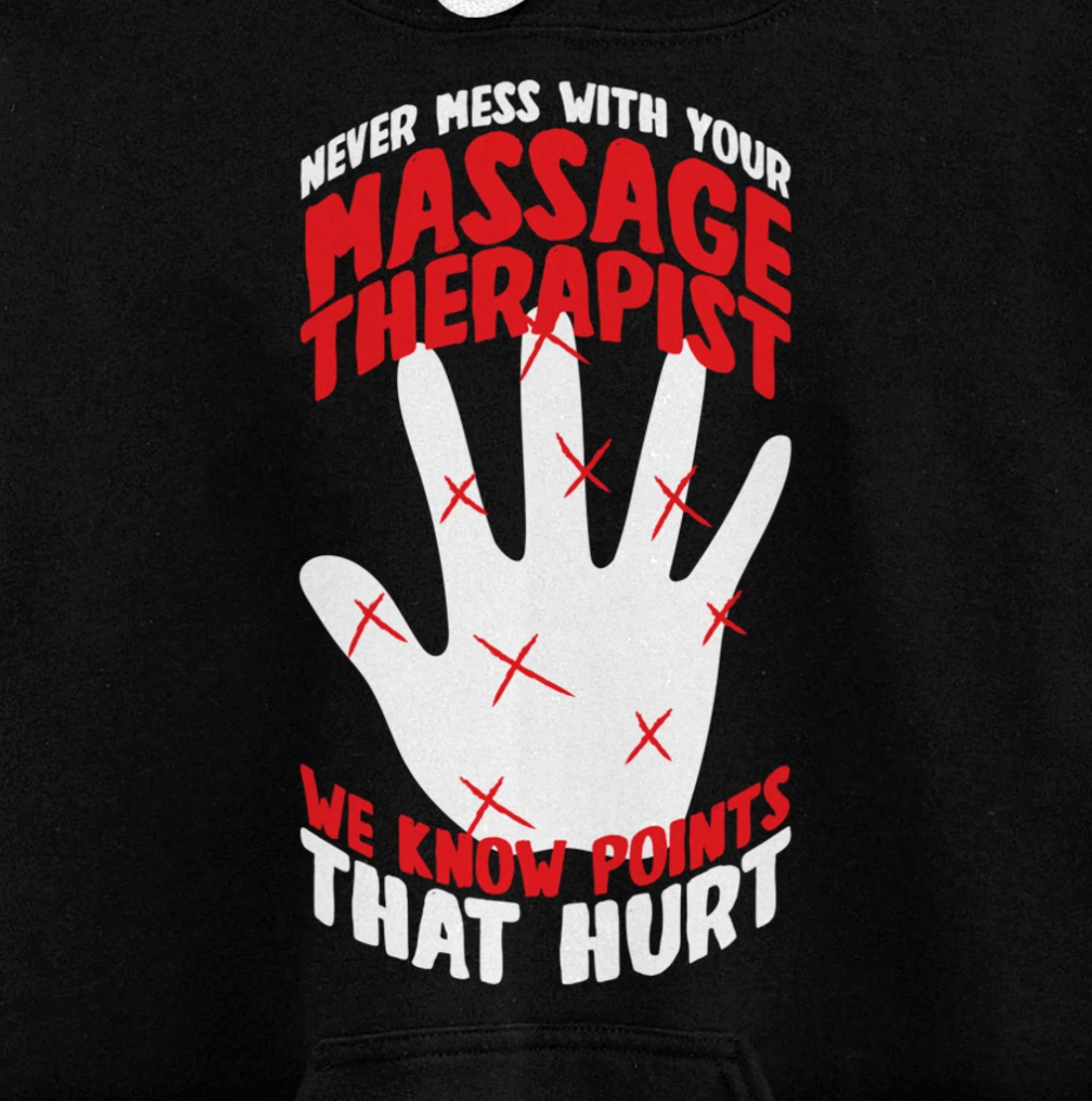Massage Therapist Physical Therapy Funny Massage Therapy Pullover Hoodie