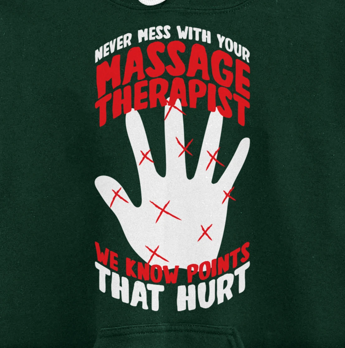 Massage Therapist Physical Therapy Funny Massage Therapy Pullover Hoodie