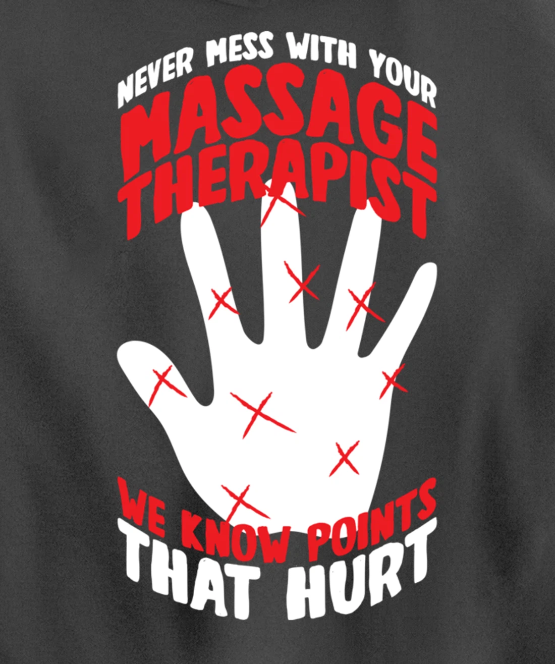 Massage Therapist Physical Therapy Funny Massage Therapy Pullover Hoodie