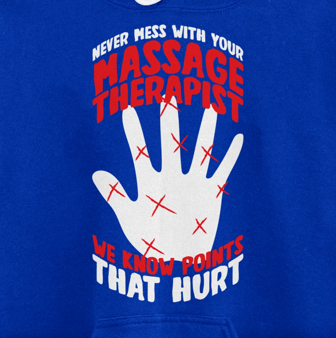 Massage Therapist Physical Therapy Funny Massage Therapy Pullover Hoodie