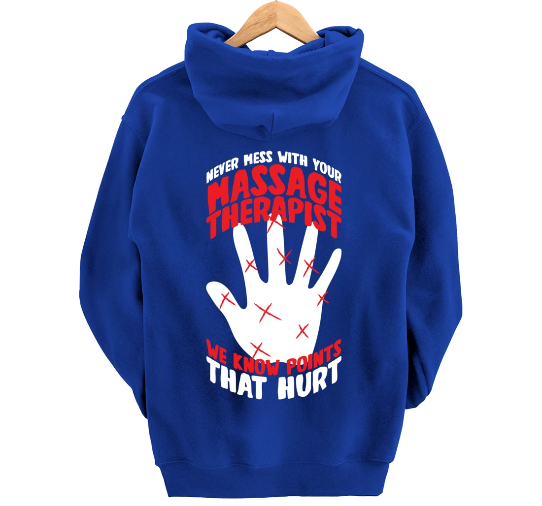 Massage Therapist Physical Therapy Funny Massage Therapy Pullover Hoodie