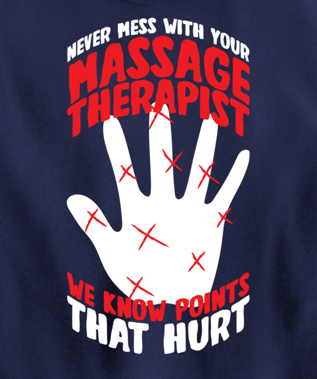 Massage Therapist Physical Therapy Funny Massage Therapy Pullover Hoodie