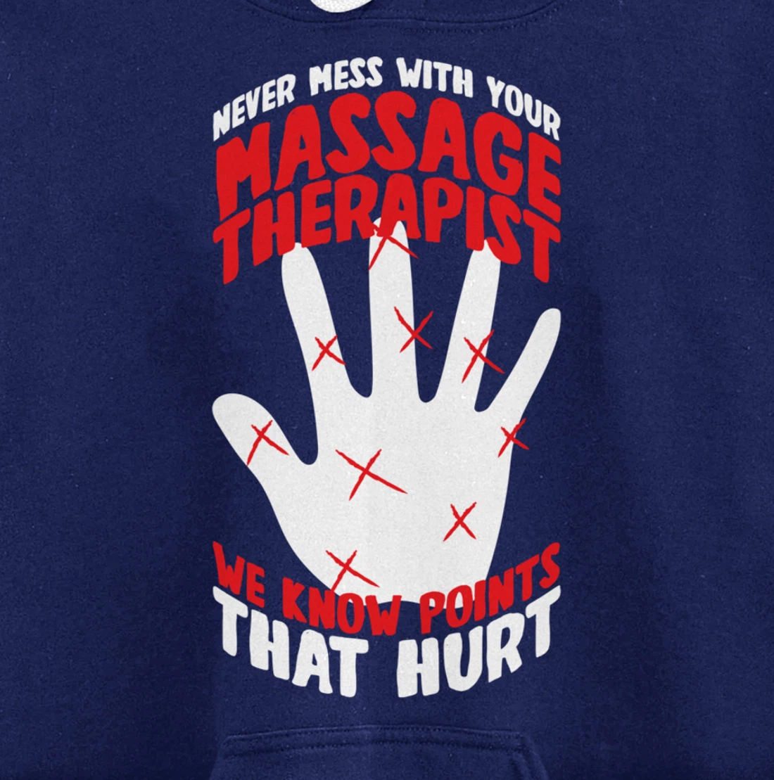 Massage Therapist Physical Therapy Funny Massage Therapy Pullover Hoodie