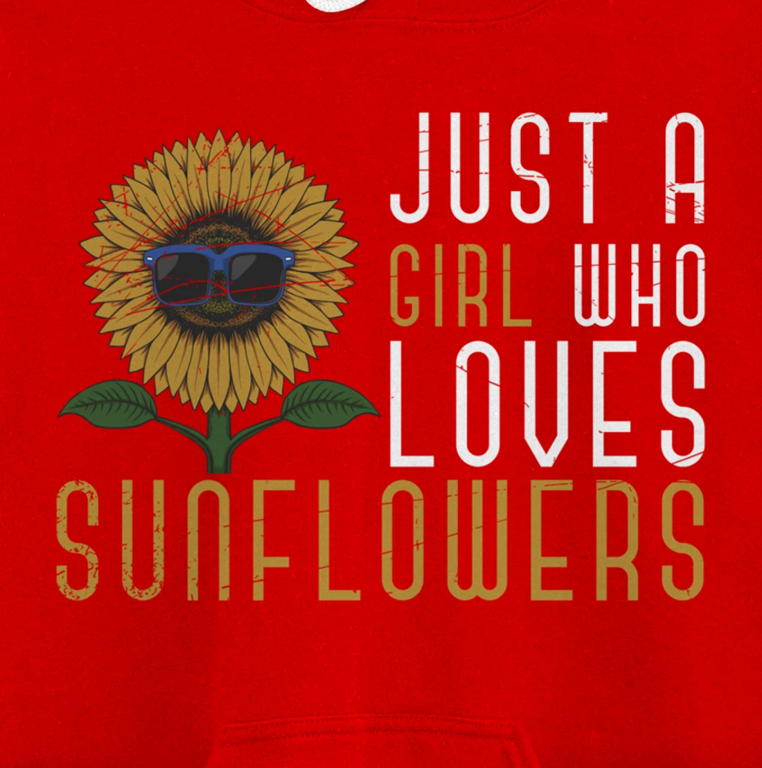 Sunshine Yellow Flower Hippie Girls Women Gift Sunflower Pullover Hoodie