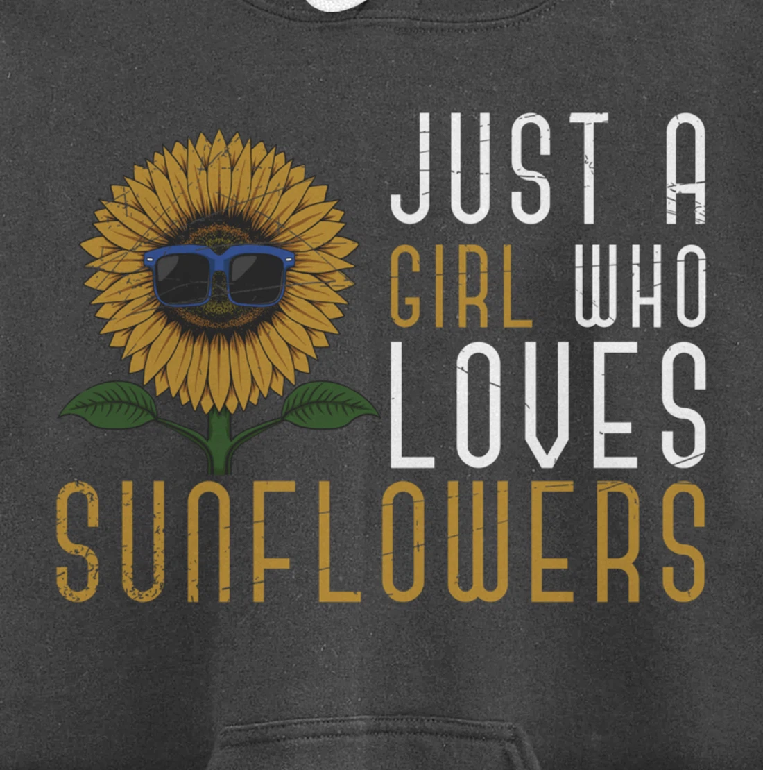 Sunshine Yellow Flower Hippie Girls Women Gift Sunflower Pullover Hoodie
