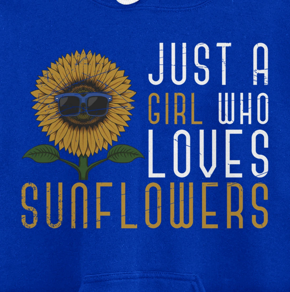 Sunshine Yellow Flower Hippie Girls Women Gift Sunflower Pullover Hoodie