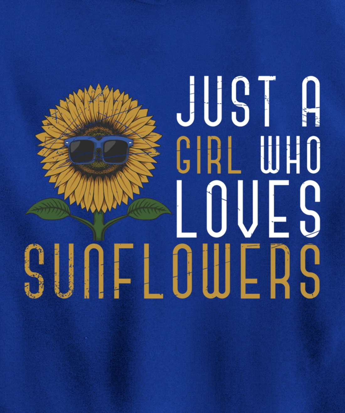 Sunshine Yellow Flower Hippie Girls Women Gift Sunflower Pullover Hoodie