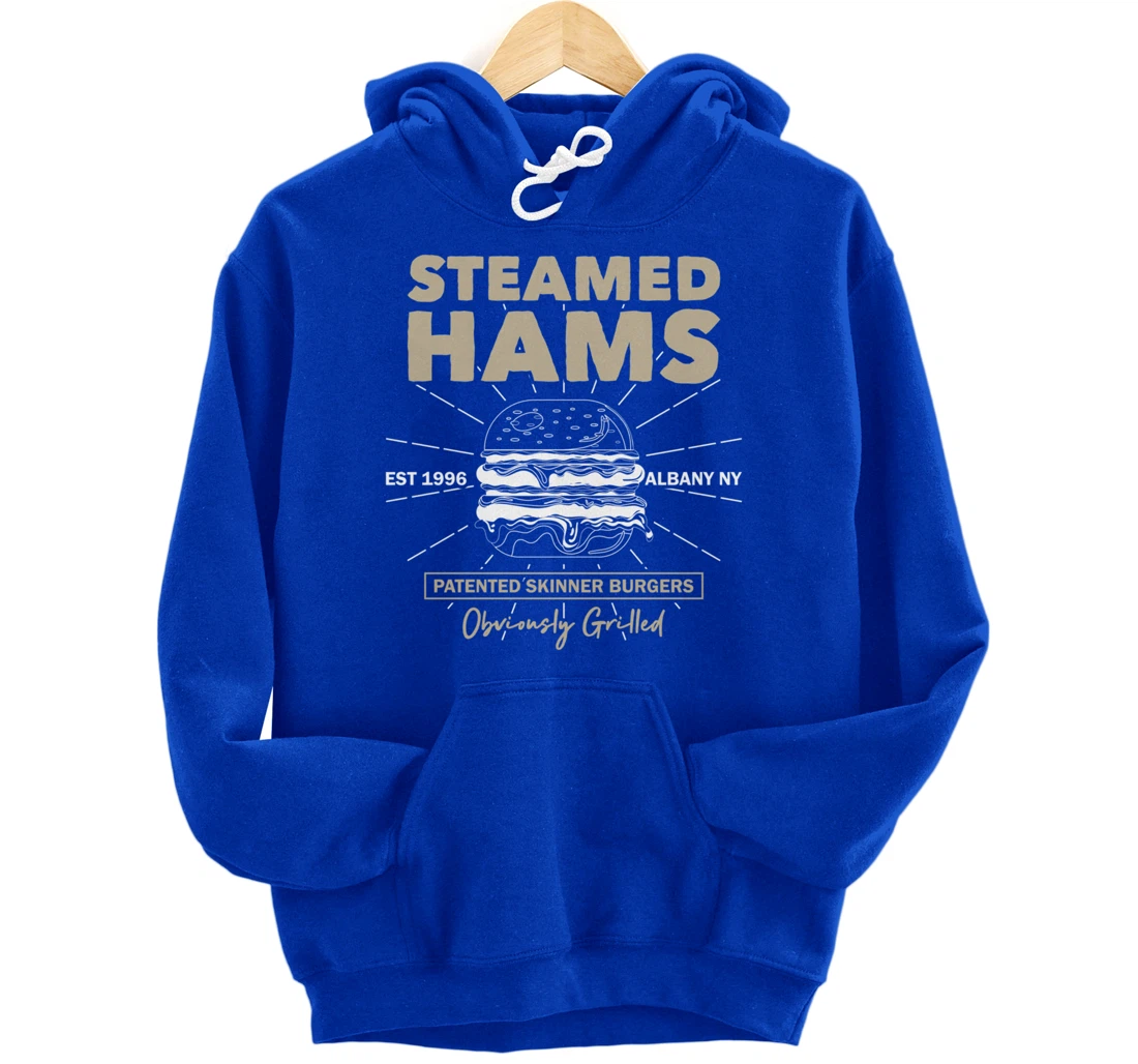 Awesome Steamed Hams Skinner Burger Themed Funny Meme Pullover Hoodie