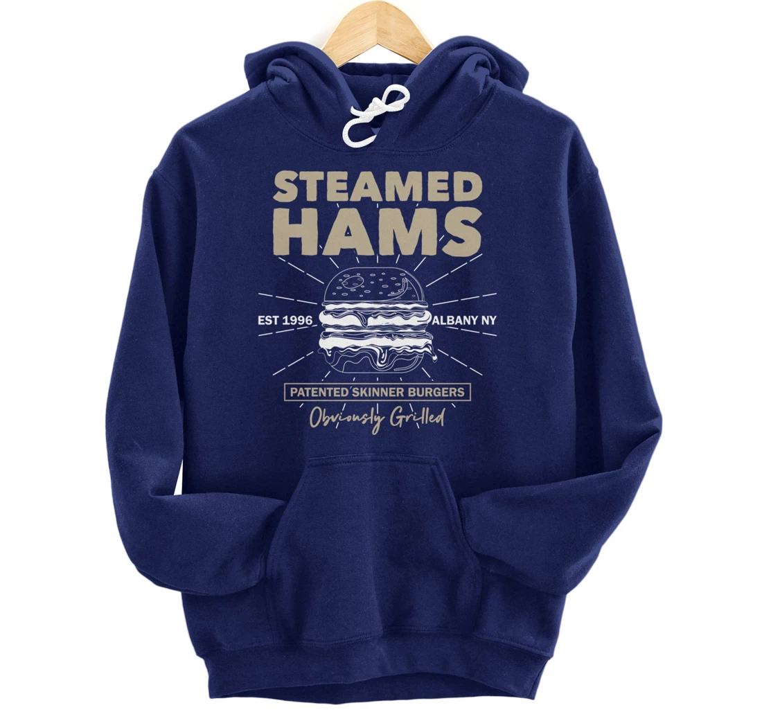 Awesome Steamed Hams Skinner Burger Themed Funny Meme Pullover Hoodie