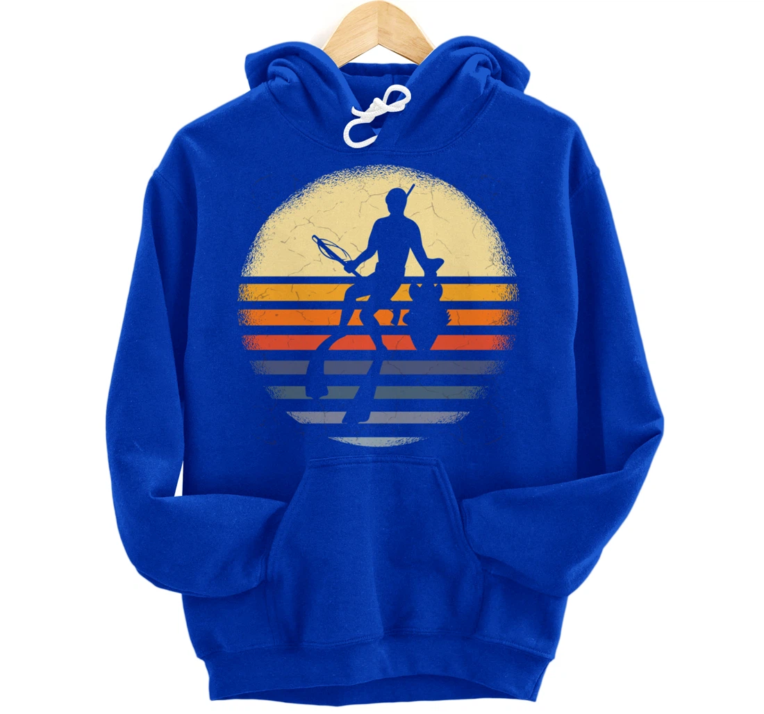 Spearfisher Silhouette Spearfishing Underwater Fishing Pullover Hoodie