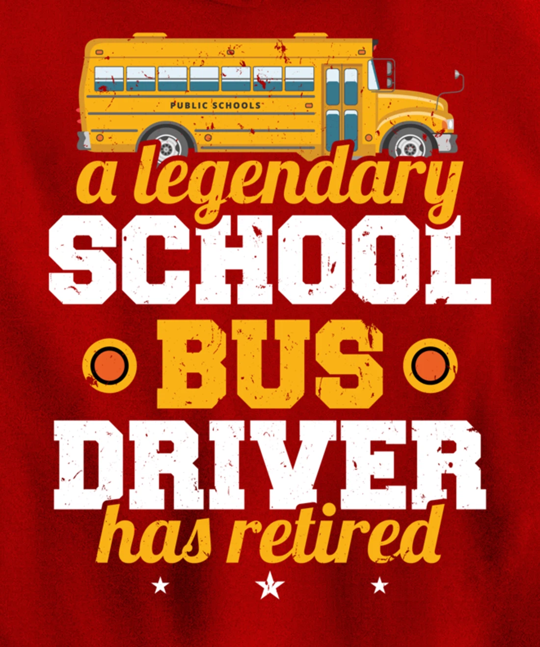 A Legendary School Bus Driver Has Retired School Bus Driver Pullover Hoodie