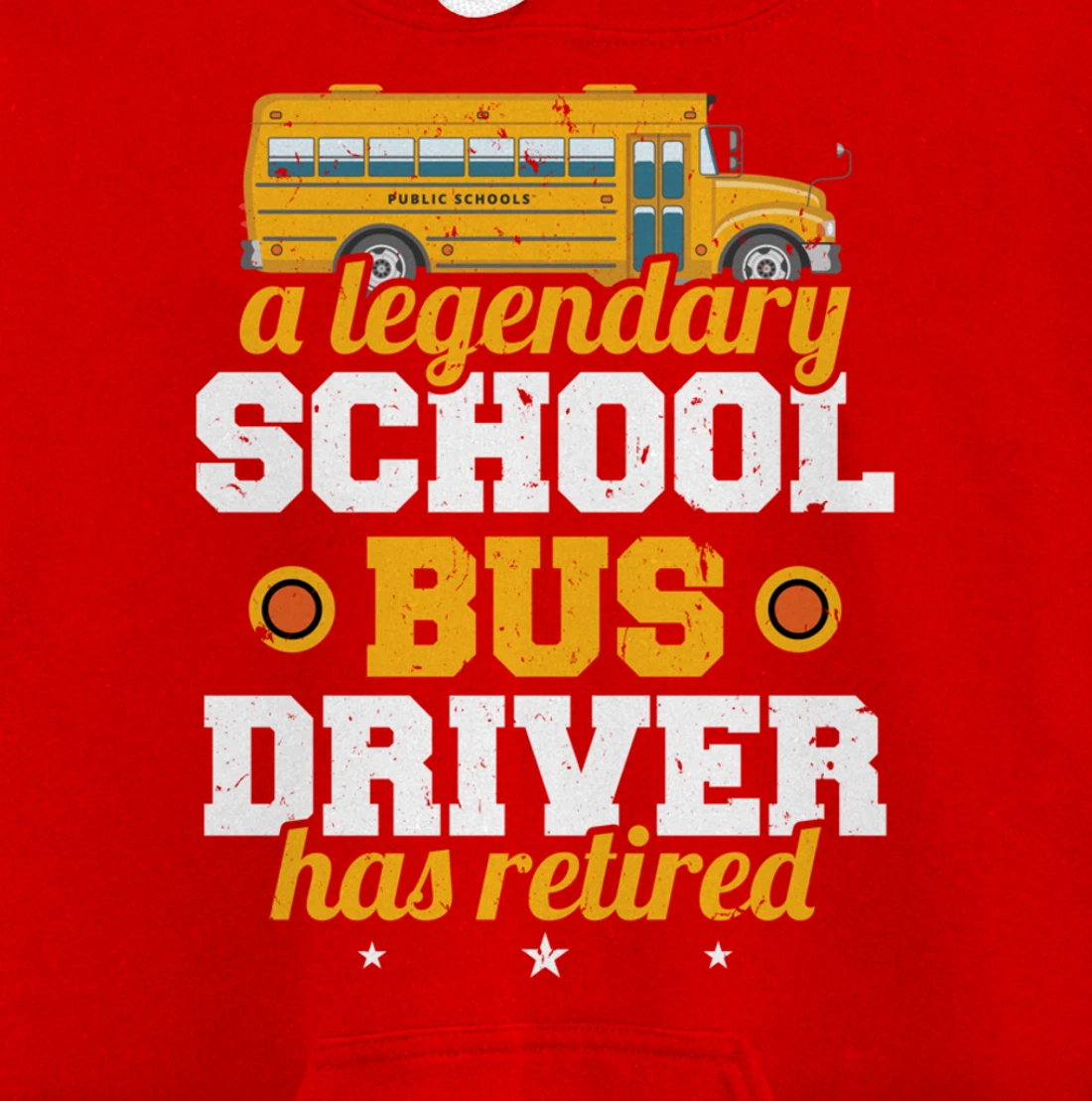 A Legendary School Bus Driver Has Retired School Bus Driver Pullover Hoodie