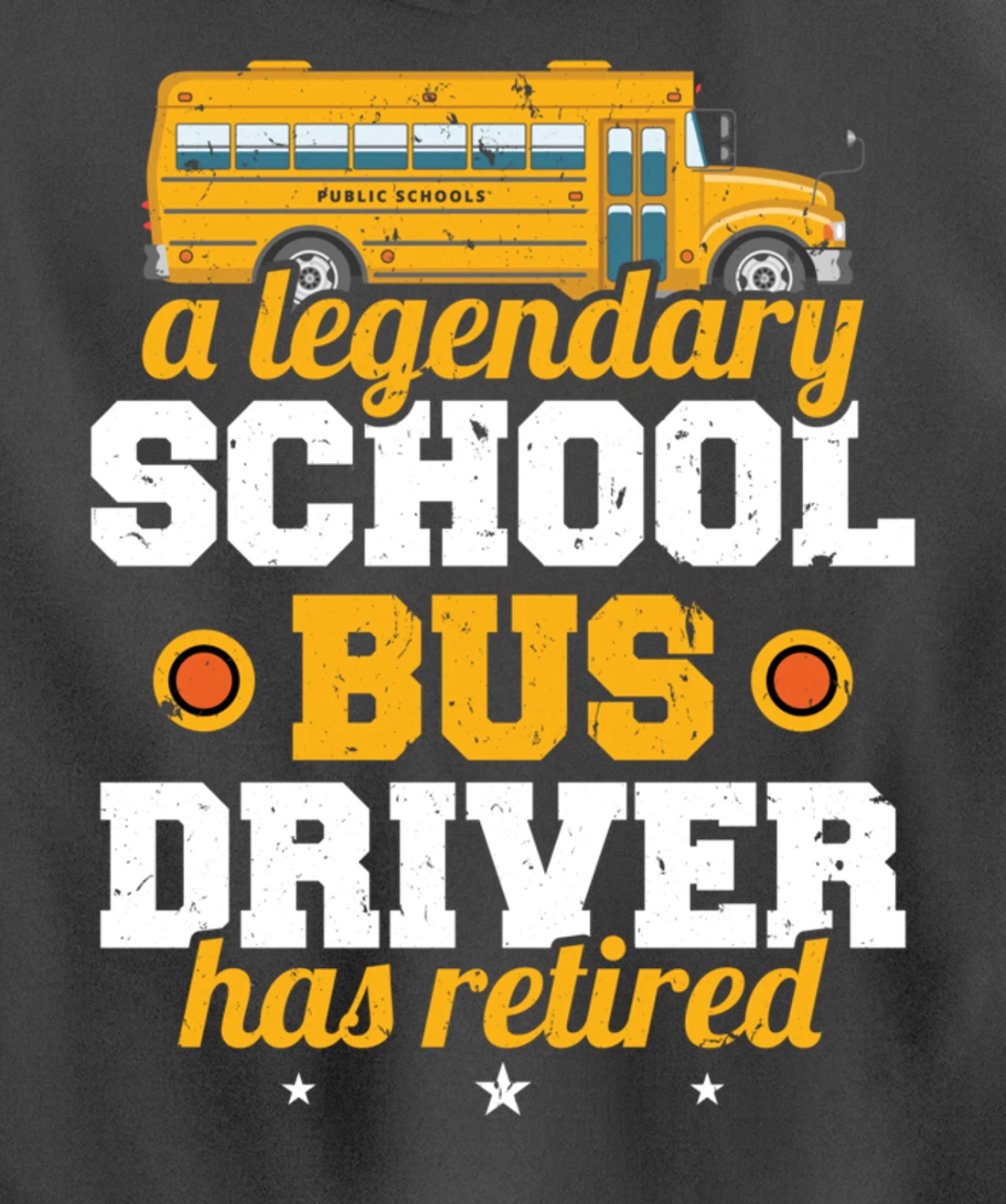 A Legendary School Bus Driver Has Retired School Bus Driver Pullover Hoodie