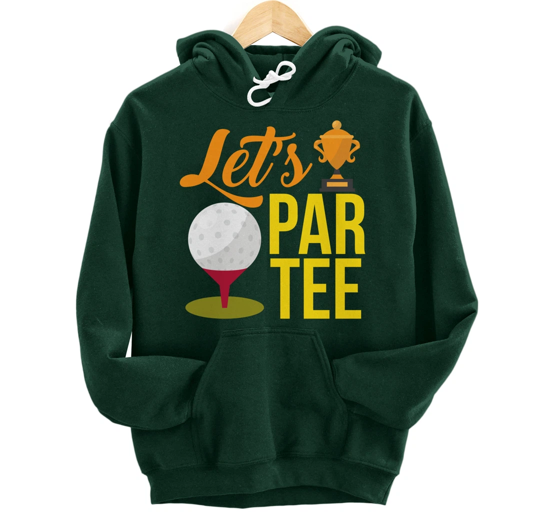 Golfing - Golfer Lift Golf Pullover Hoodie