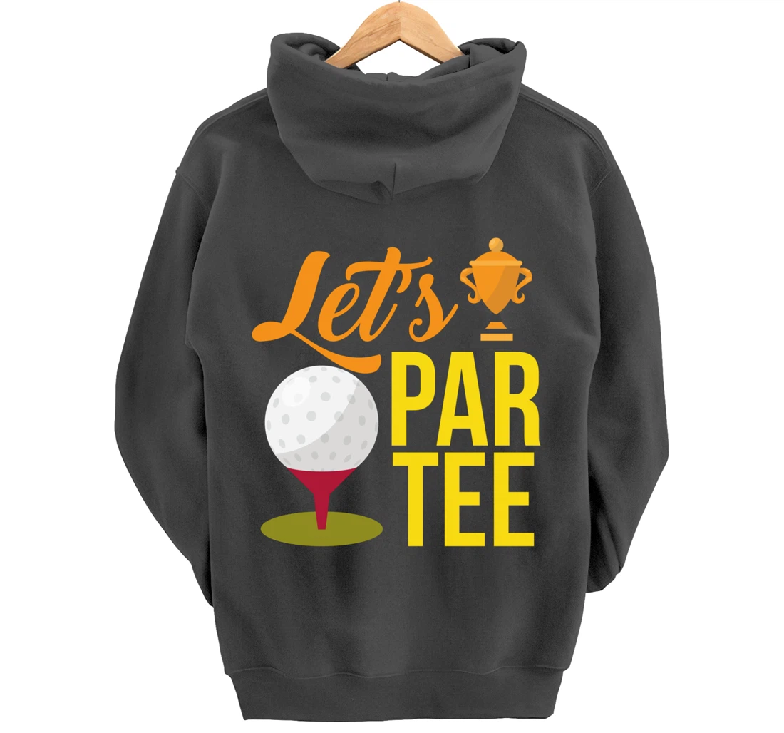 Golfing - Golfer Lift Golf Pullover Hoodie