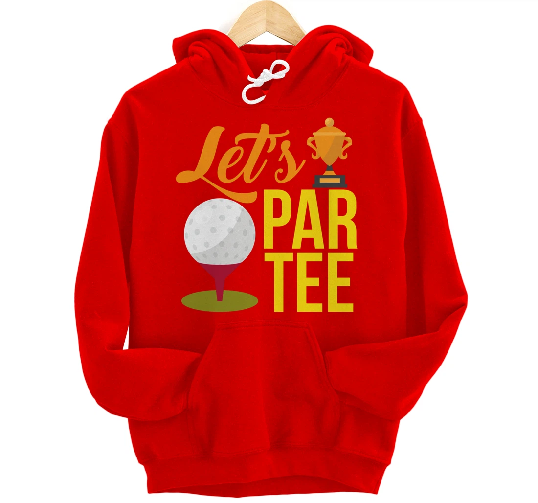 Golfing - Golfer Lift Golf Pullover Hoodie