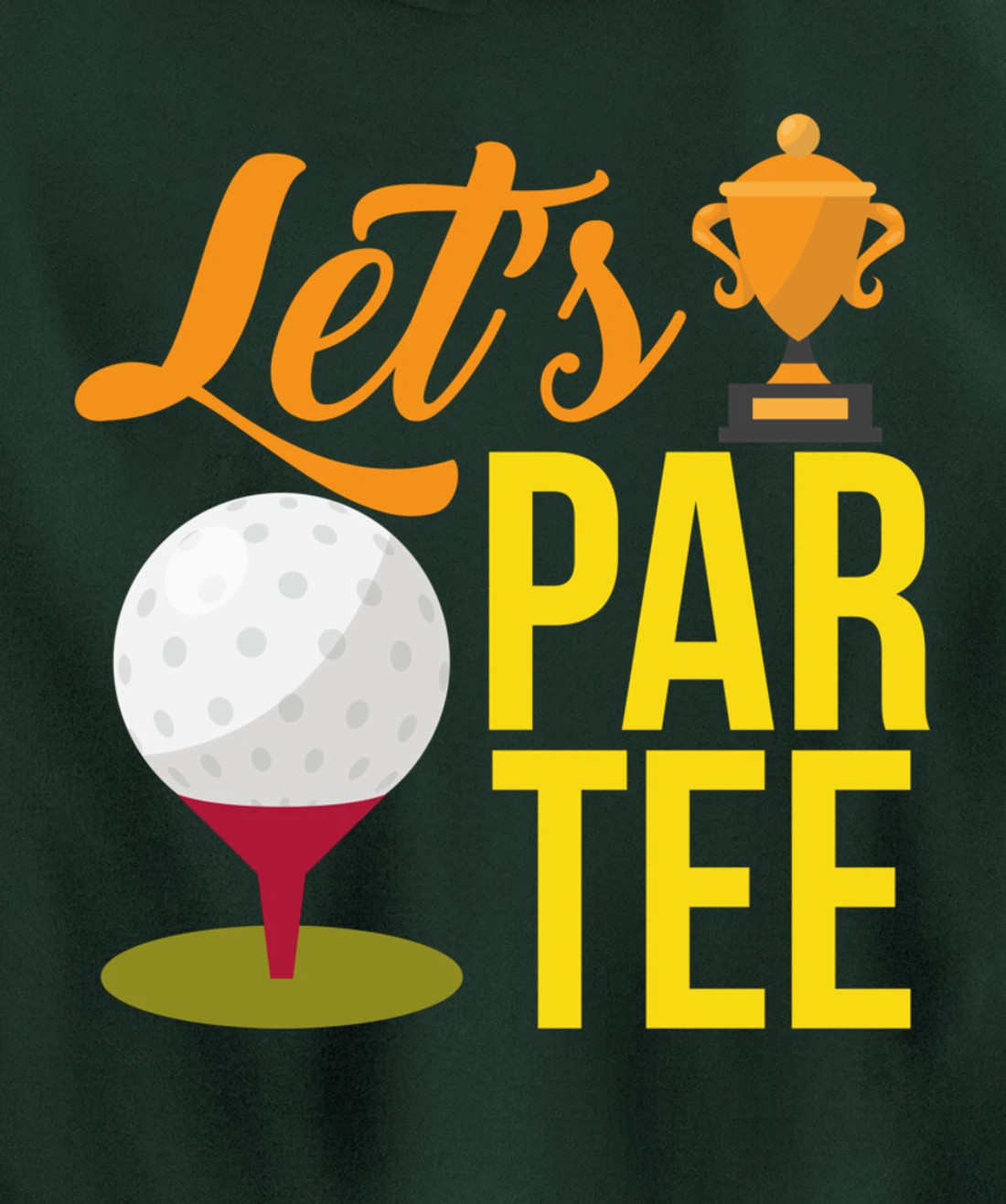 Golfing - Golfer Lift Golf Pullover Hoodie