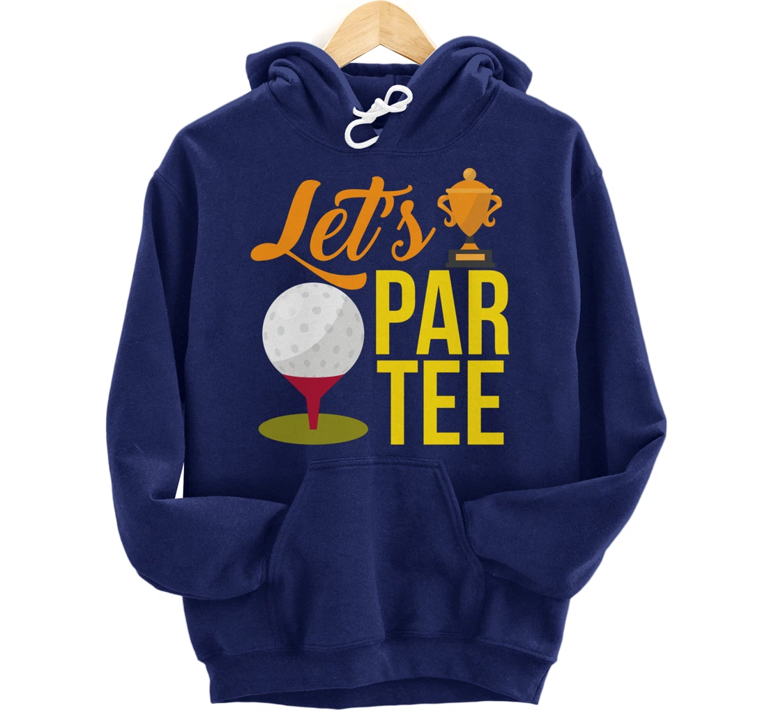 Golfing - Golfer Lift Golf Pullover Hoodie