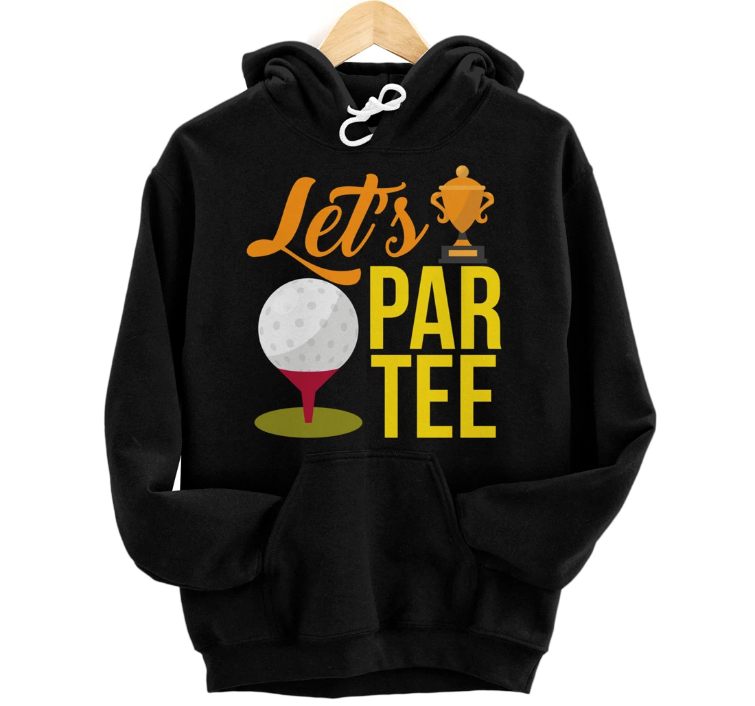 Golfing - Golfer Lift Golf Pullover Hoodie