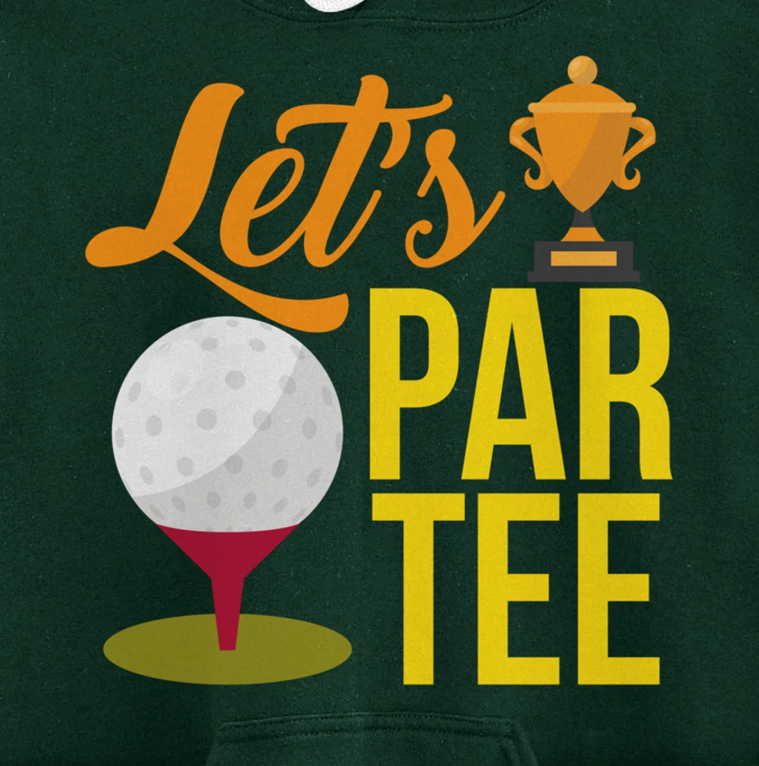 Golfing - Golfer Lift Golf Pullover Hoodie