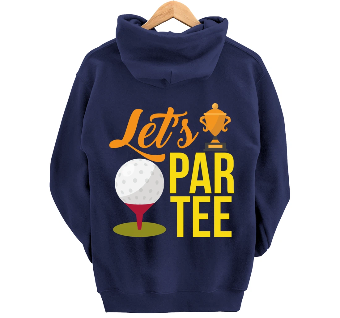 Golfing - Golfer Lift Golf Pullover Hoodie