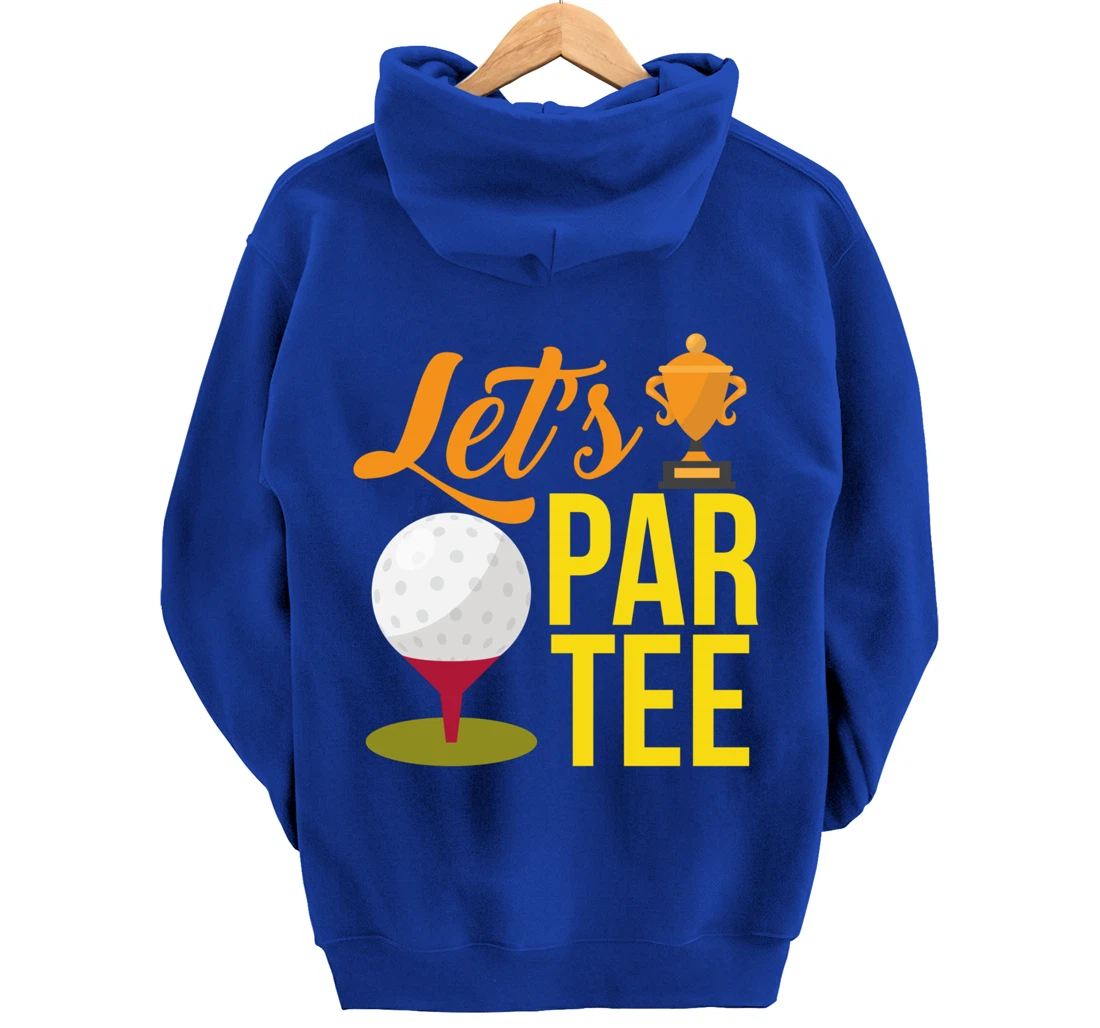 Golfing - Golfer Lift Golf Pullover Hoodie